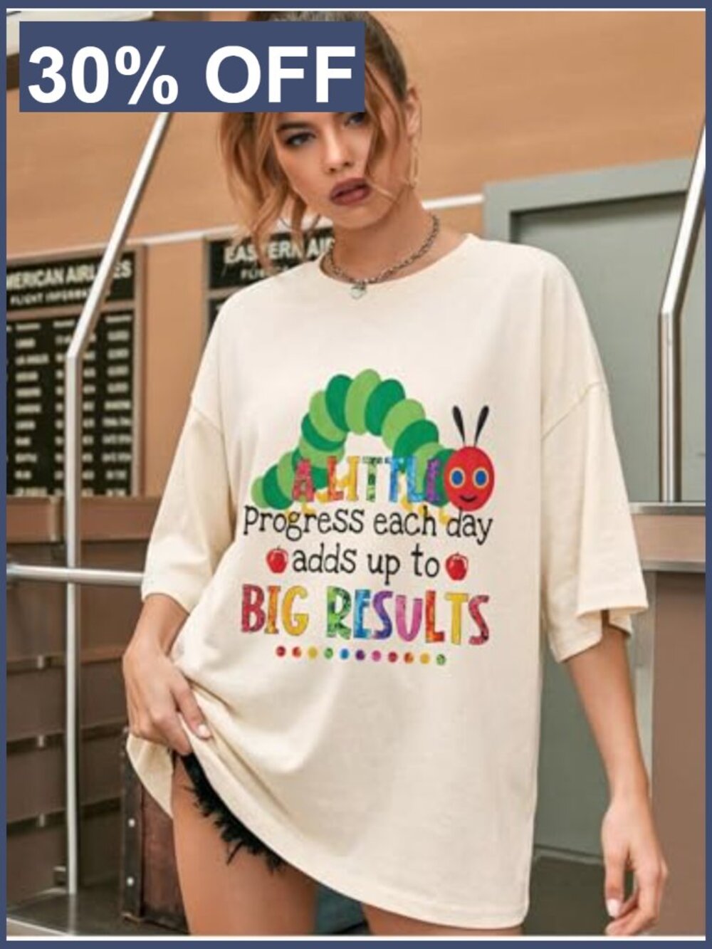 Funny ABCD Pencil Rock 'n Roll Teacher T-Shirt Tee - Picture 3 of 7